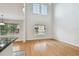 Spacious living room boasting soaring ceilings and large windows, creating a bright and airy atmosphere at 119 Beach Haven Ln, Tampa, FL 33609