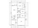 Detailed floor plan featuring a Primary bedroom, kitchen, great room, garage and two additional bedrooms at 2717 W Sitka St, Tampa, FL 33614