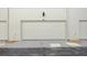 Garage doors of a modern home with neutral paint at 303 15Th N St, St Petersburg, FL 33705