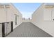 Expansive roof deck, with doors and railing offering a private outdoor living area at 321 15Th N St, St Petersburg, FL 33705