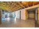 Finished garage with concrete flooring, storage, and an open layout that provides versatility at 3312 Holly Springs Dr, Hernando Beach, FL 34607