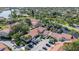 Beautiful aerial view of the neighborhood showcasing the community's proximity to lakes and greenery at 4783 Palermo Ne Ct # 4783, St Petersburg, FL 33703