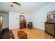Comfortable living room featuring hardwood floors and elegant decor at 4783 Palermo Ne Ct # 4783, St Petersburg, FL 33703
