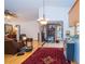 Stylish living room seamlessly connected to the dining area, perfect for entertaining guests at 4783 Palermo Ne Ct # 4783, St Petersburg, FL 33703