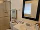 Bathroom with a shower, toilet, and vanity with storage at 505 Innergary Pl, Valrico, FL 33594