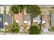 Birds eye view of neighborhood homes including roof and backyard features at 621 89Th N Ave, St Petersburg, FL 33702