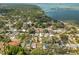 Aerial view shows the community's proximity to the bay and offers picturesque waterfront views at 8335 42Nd N Ave, St Petersburg, FL 33709