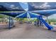 Enjoy this playground with swings, slides, and jungle gym at 9806 Bennington Dr, Tampa, FL 33626