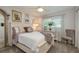 Bedroom with a bed, a window, and a view of the outside at 1 Mandarin Ter, Safety Harbor, FL 34695
