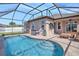 Gorgeous pool and outdoor patio area perfect for entertaining with outdoor seating at 1135 Millbrook Cir, Bradenton, FL 34212