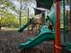 Community playground with colorful slides and play structures, offers fun for children of all ages at 17734 Long Ridge Rd, Tampa, FL 33647