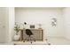 Cozy office space with minimalist design, sleek desk, and neutral tones at 210 Se 27Th St, Ruskin, FL 33570