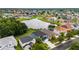 Residential homes near lake and woods, landscaped yards, showcase the serene neighborhood at 25521 Bruford Blvd, Land O Lakes, FL 34639