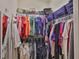 Walk-in closet with wire shelving and clothing racks at 3212 E Merrin Rd, Plant City, FL 33567