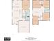 Combined floor plans showcasing both levels of the home, including square footage and room dimensions at 3305 Hoylake Ct, Land O Lakes, FL 34638
