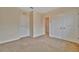 Minimalist bedroom with dual closets and carpet flooring provides ample storage at 3320 Pleasant Willow Ct, Brandon, FL 33511