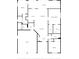 Detailed floor plan illustrating the layout of rooms and dimensions of the house at 352 La Hacienda Dr, Indian Rocks Beach, FL 33785