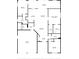 Detailed floor plan illustrating the layout of rooms and dimensions of the house at 352 La Hacienda Dr, Indian Rocks Beach, FL 33785