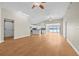 Spacious living room with hardwood floors and ample natural light at 352 La Hacienda Dr, Indian Rocks Beach, FL 33785