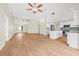 Spacious living room with hardwood floors and ample natural light at 352 La Hacienda Dr, Indian Rocks Beach, FL 33785