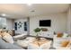 Inviting living area with modern furnishings, bright windows, and an open-concept design at 37206 Sagemoor Dr, Zephyrhills, FL 33541