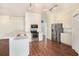 Well-lit kitchen featuring stainless steel appliances and ample countertop space at 4514 Arizona Sun Ct, Valrico, FL 33594
