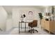 Cozy home office with stylish desk, neutral decor, and plenty of natural light at 4752 Southern Valley Loop, Brooksville, FL 34601