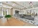 Spacious clubhouse interior with stylish furnishings, modern lighting, and a welcoming open layout at 6109 Marsh Trail Dr, Odessa, FL 33556