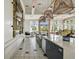 Contemporary clubhouse kitchen boasts stainless steel appliances, modern cabinetry, and an open layout at 6109 Marsh Trail Dr, Odessa, FL 33556