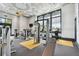 Well-equipped fitness center with modern exercise machines and ample space for workouts at 6109 Marsh Trail Dr, Odessa, FL 33556
