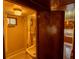Bathroom featuring vintage fixtures and built-in shower at 7240 Ottley St, Zephyrhills, FL 33541