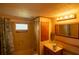 Bathroom featuring a shower and vanity at 7240 Ottley St, Zephyrhills, FL 33541