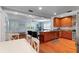 Kitchen and living room combo features stainless steel appliances, breakfast bar, and lots of light at 115 S Beverly Ave, Tampa, FL 33609