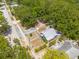 This property features a house with a fenced yard and lush landscape at 1235 Bass Blvd, Dunedin, FL 34698