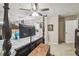 This bedroom includes a bed, closet, and ensuite bathroom at 13127 Topflite Ct, Hudson, FL 34669