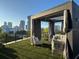 Inviting rooftop deck features comfortable seating and city views at 132 Mirror Lake N Dr # 501, St Petersburg, FL 33701