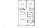 Second floor plan featuring primary bedroom, bathroom, and secondary bedrooms with closet spaces at 13306 Wildgrass Trl, Odessa, FL 33556
