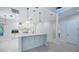 Contemporary kitchen featuring stainless steel appliances and ample storage at 147 Bay Point Ne Dr, St Petersburg, FL 33704