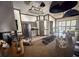 Modern kitchen featuring granite countertops and stainless steel appliances at 1716 Bondurant Way, Brandon, FL 33511