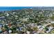 Aerial view showcasing neighborhood, coastal location, and easy access to the city at 1835 Michigan Ne Ave, St Petersburg, FL 33703