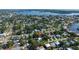 Aerial view of a residential neighborhood with lush greenery and privacy at 1835 Michigan Ne Ave, St Petersburg, FL 33703