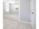 Bedroom featuring mirrored closet doors reflecting the bright interior at 1835 Michigan Ne Ave, St Petersburg, FL 33703