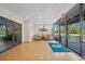 Inviting lobby area with comfortable seating, tile flooring, and natural light at 2003 Greenbriar Blvd # 1, Clearwater, FL 33763