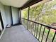 Outdoor balcony showcasing views of the surrounding greenery and nature at 2131 Ridge S Rd # 76, Largo, FL 33778