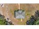 Overhead aerial view showcasing the house layout within its extensive grounds at 3147 Sydney Dover Rd, Dover, FL 33527