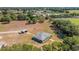 Aerial perspective of the property displaying home location and surrounding landscape at 3147 Sydney Dover Rd, Dover, FL 33527