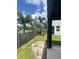 View of the backyard and fence, creating a private outdoor space at 4444 Aqua Mirage St, Sarasota, FL 34238