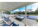 Enjoy the outdoors with this custom fire pit and outdoor entertaining space at 613 6Th E Ave, Bradenton, FL 34208