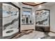 Lavish bathroom featuring marble floors, dual glass showers, sleek vanity, and modern lighting at 6526 Surfside Blvd, Apollo Beach, FL 33572