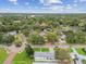 Wonderful aerial view of the well-established neighborhood with large shade trees, and quiet streets at 7224 Park S St, St Pete Beach, FL 33707